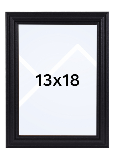 Focus Tango Wood Bilderamme - Svart, 13x18, 13x18