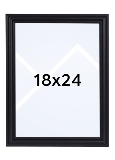 Focus Tango Wood Bilderamme - Svart, 18x24, 18x24