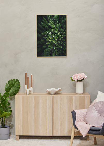 Focus Can-Can Bilderamme - Gull, 50x70