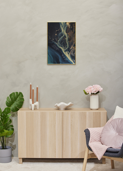 Focus Can-Can Bilderamme - Gull, 40x60