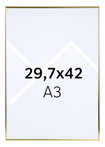 Focus Can-Can Bilderamme - Gull, 29.7x42 (A3)