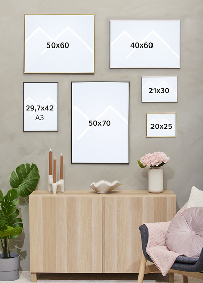 Focus Can-Can Bilderamme - Svart, 50x60