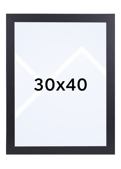 TR Tjøme Bilderamme - Svart, 30x40