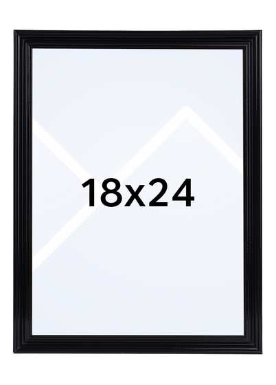 Focus Verona Bilderamme - Svart, 18x24