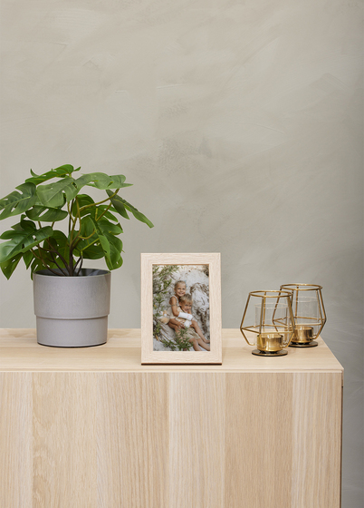 TR Reykjavik Bilderamme - Lys Eik, 10x15, 10x15