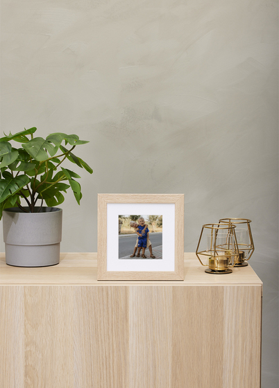 TR Reykjavik Bilderamme - Lys Eik, 10x10, 15x15