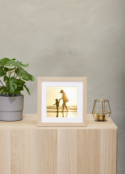 TR Reykjavik Bilderamme - Lys Eik, 15x15, 20x20