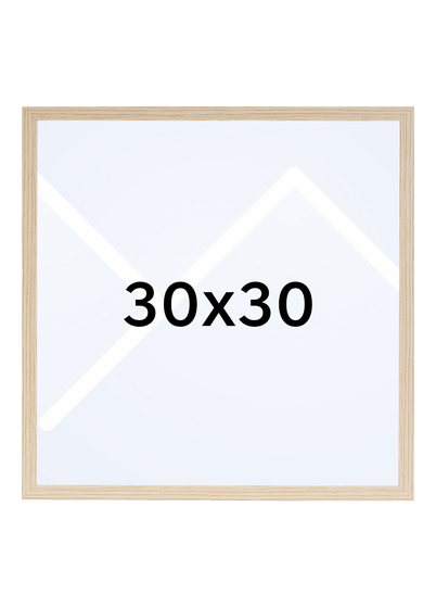 TR København Bilderamme - Lys Eik, 30x30