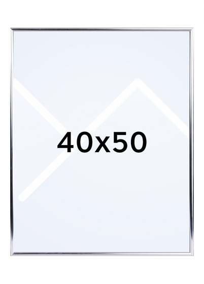 Walther Galeria Bilderamme - Sølv, 40x50