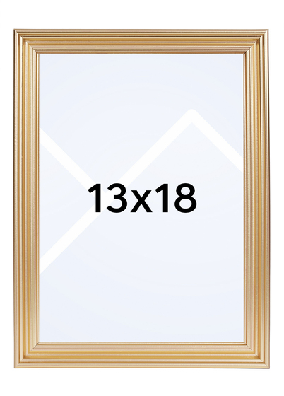 Focus Verona Bilderamme - Gull, 13x18