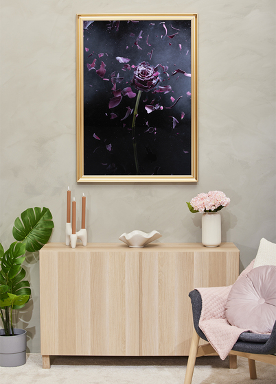 Focus Charleston Bilderamme - Gull, 70x100