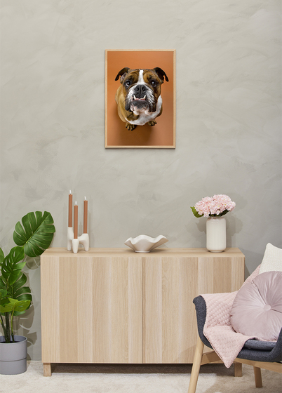Focus Soul Plexi Bilderamme - Lys Eik, 42x59.4 (A2)