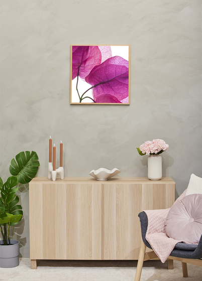 Focus Soul Plexi Bilderamme - Lys Eik, 50x50