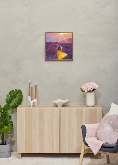 Focus Soul Bilderamme - Valnøtt, 40x40