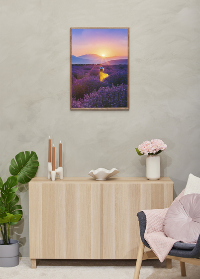 Focus Soul Plexi Bilderamme - Valnøtt, 50x70