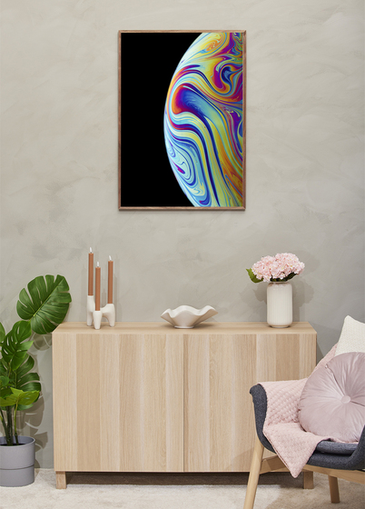Focus Soul Plexi Bilderamme - Valnøtt, 59.4x84 (A1)