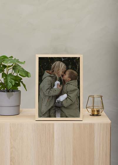 Focus Soul Plexi Bilderamme - Lys Eik, 21x30