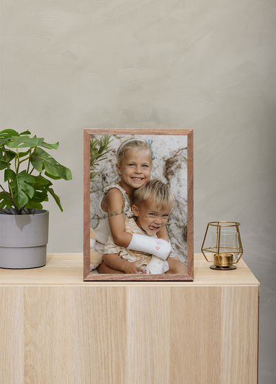 Focus Soul Plexi Bilderamme - Valnøtt, 21x30