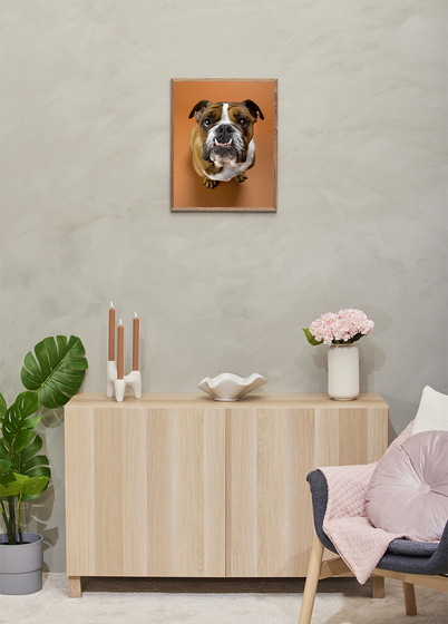 Focus Soul Plexi Bilderamme - Valnøtt, 40x50