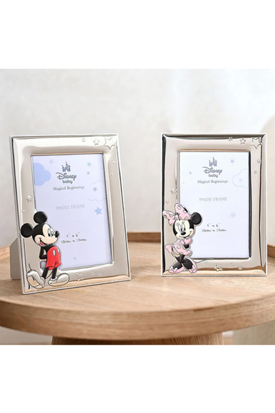 Disney Mikke Mus Bilderamme - Sølv, 10x15