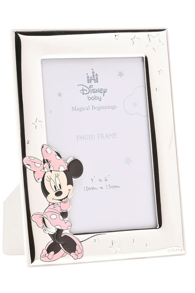 Disney Minnie Mus Bilderamme - Sølv, 10x15