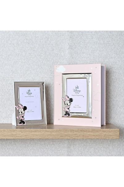 Disney Minnie Mus Bilderamme - Sølv, 10x15