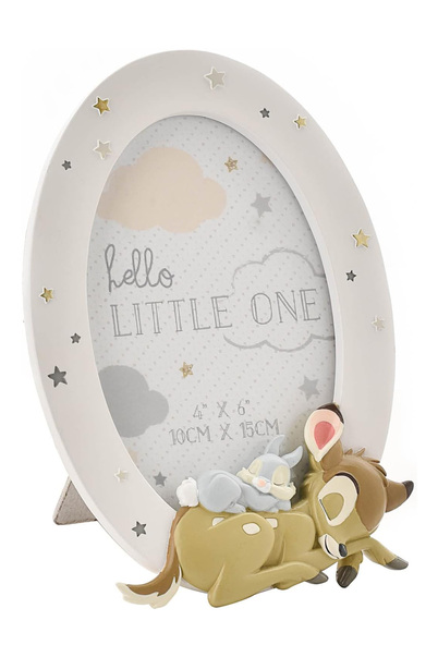 Disney Bambi & Stampe Bilderamme - Hvit, 10x15