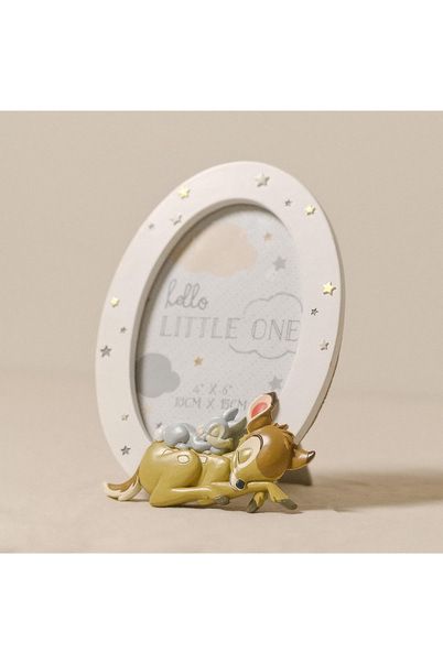 Disney Bambi & Stampe Bilderamme - Hvit, 10x15