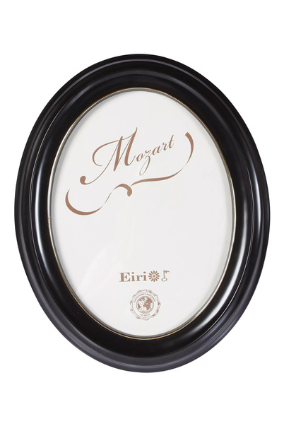 Estancia Oval Bilderamme - Svart, 15x20