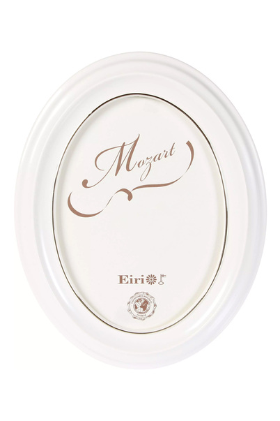 Estancia Oval Bilderamme - Hvit, 10x15