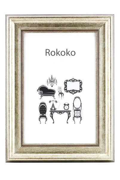 Estancia Rokoko Bilderamme - Sølv, 20x30
