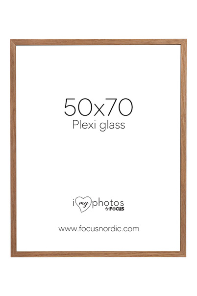 Focus Soul Bilderamme - Oak, 50x70