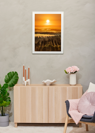 Focus Charleston Bilderamme - Hvit, 50x70