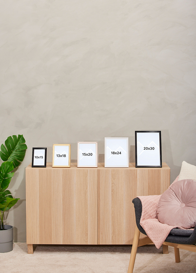 Focus Verona Bilderamme - Gull, 15x20