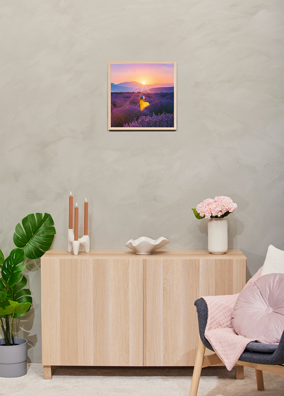 Focus Soul Bilderamme - Lys Eik, 40x40