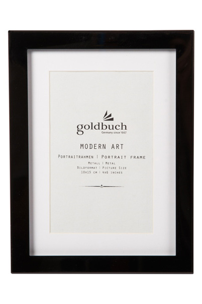 Goldbuch Modern Art Bilderamme - Svart, 10x15