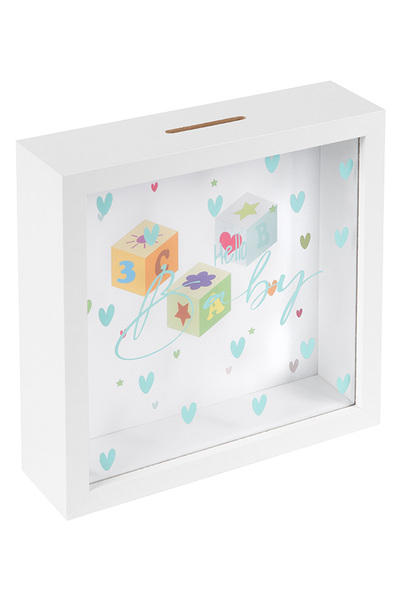 Goldbuch Hello Baby Bilderamme - Hvit, 18x18