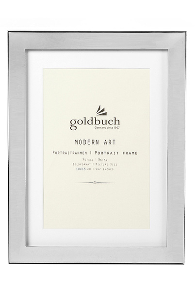 Goldbuch Modern Art Bilderamme - Sølv, 10x15