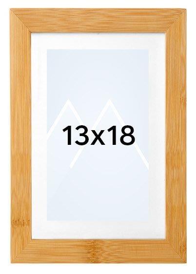Goldbuch Bambus Bilderamme - Naturlig tre, 13x18