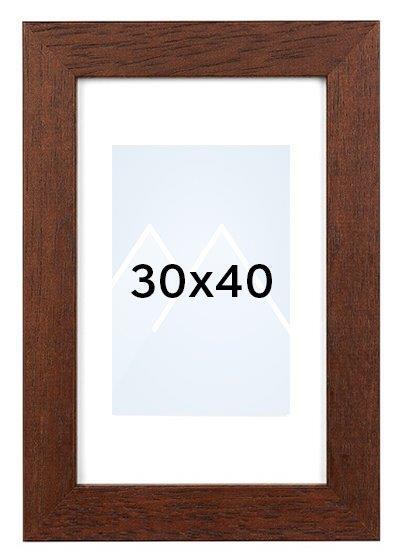 Goldbuch Rustiq Bilderamme - Brun, 30x40