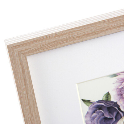 Goldbuch Verona Collageramme - Naturlig tre & Hvit, 10x10 x3 | 10x15 x3