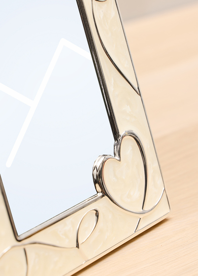Goldbuch Hjerter Bilderamme - Sølv/Perlemor, 13x18