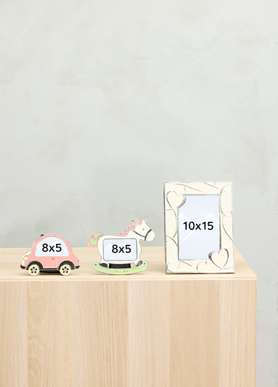 Goldbuch Hjerter Bilderamme - Sølv/Perlemor, 13x18