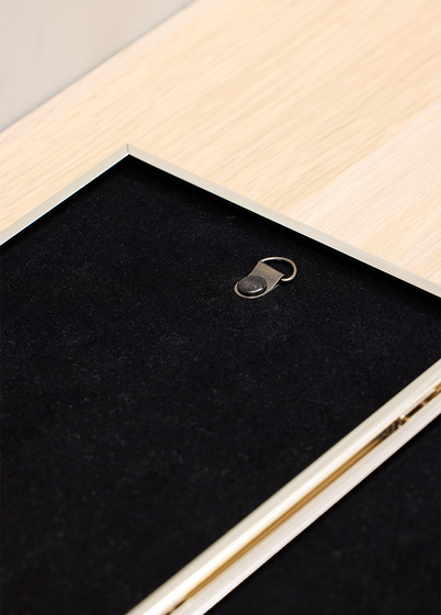 Goldbuch Fine Dobbel Bilderamme - Sølv, 6x9 x2