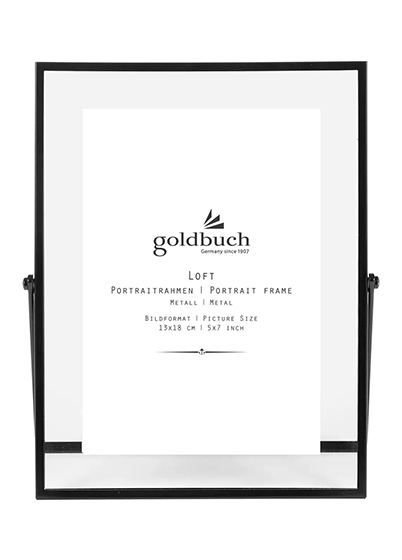 Goldbuch Loft Bilderamme - Svart, 15x20