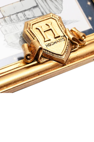 Harry Potter Hedwig Bilderamme - Gull, 10x15