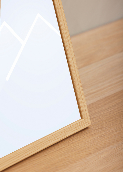 TR København Bilderamme - Lys Eik, 40x50