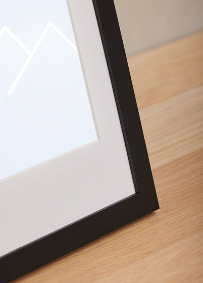 TR Reykjavik Bilderamme - Svart, 40x60, 50x70