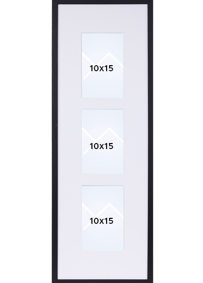 TR København Galleri Collageramme - Svart, 10x15 x3