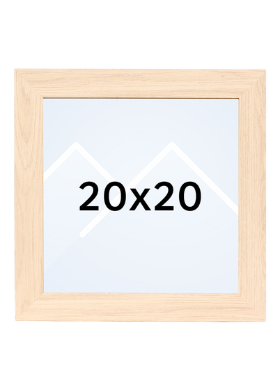 TR Tjøme Bilderamme - Lys Eik, 20x20